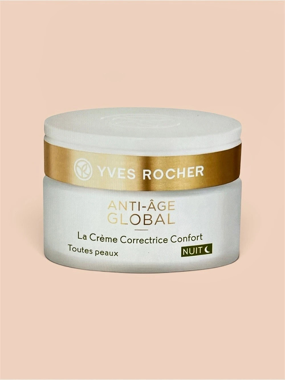 Yves Rocher Anti-Âge Global Night Anti-Aging Comfort Cream NWT